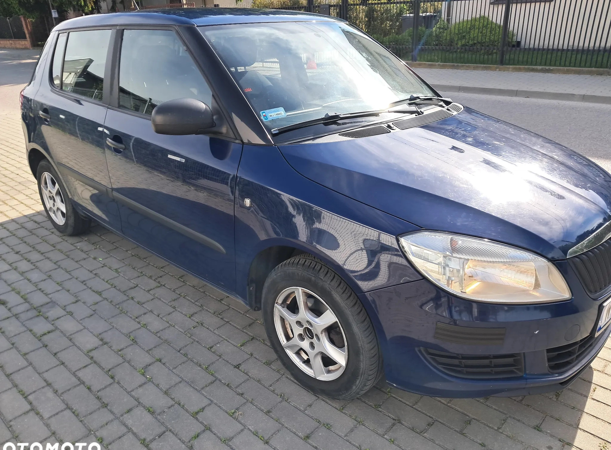 Skoda Fabia cena 16800 przebieg: 261000, rok produkcji 2013 z Trzciel małe 232